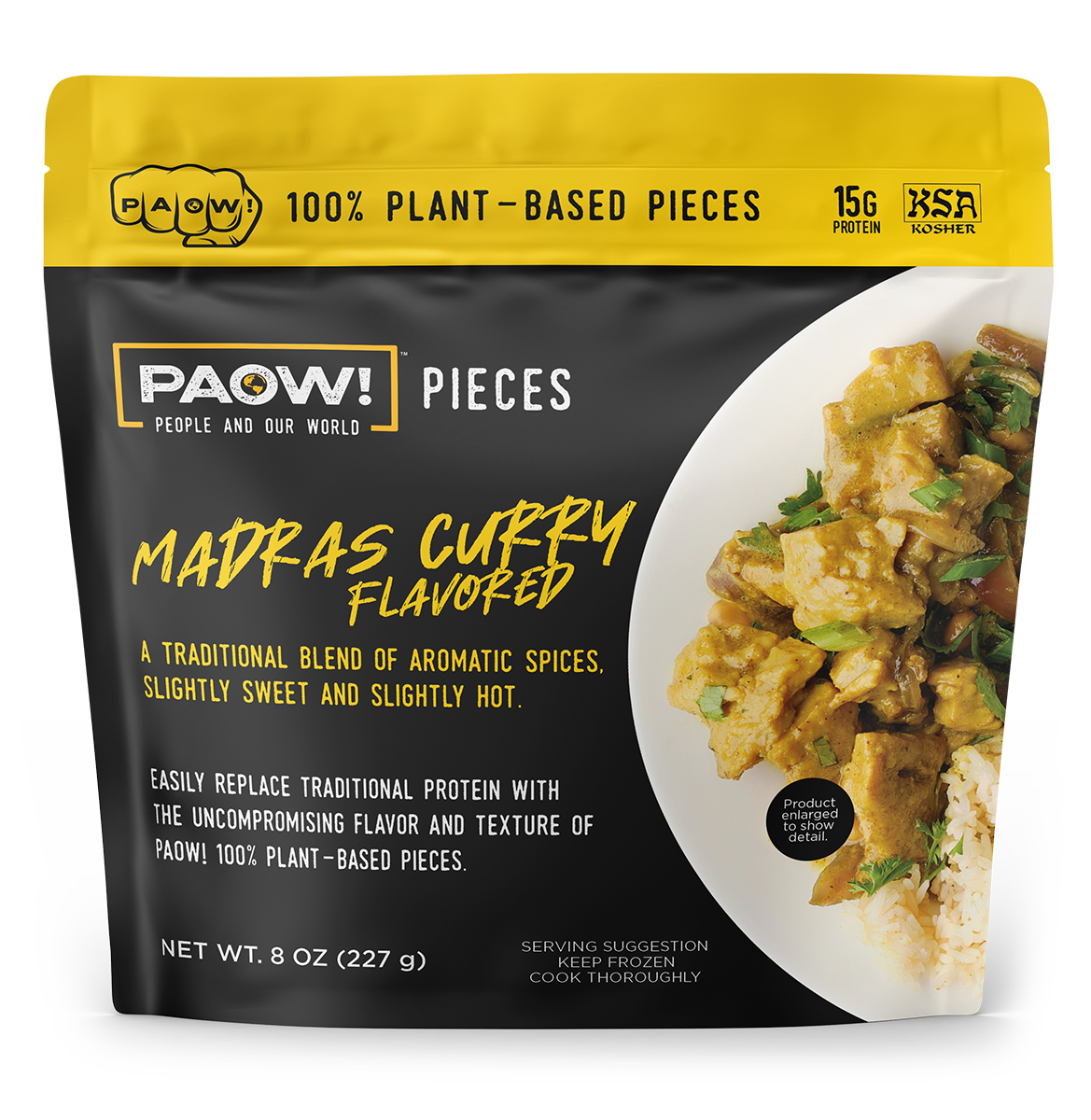 PAOW! Madras Curry Pieces - Retails